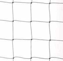 Černá nehořlavá síť proti ptactvu 10 x 10 m, velikost oka 50 x 50 mm